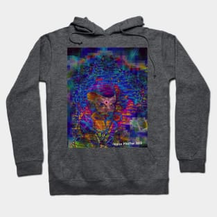 Abstract Alien Graffiti Design Hoodie